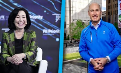 Safra Catz and John Stankey