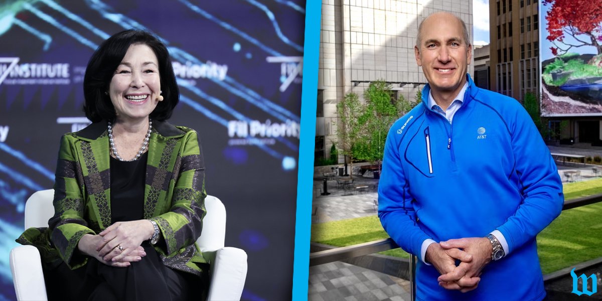 Safra Catz and John Stankey