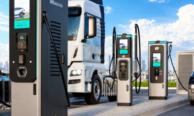 heavy truck charging station